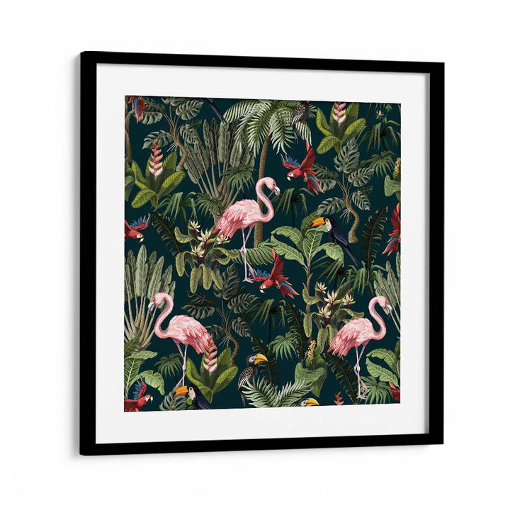 Juliya painting - BIRDS IN THE JUNGLE I by Asianmonk