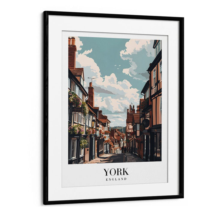 TRAVEL ART painting - YORK - ENGLAND by Asianmonk