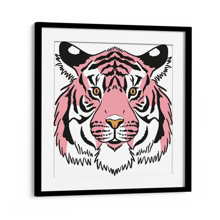 Juliya painting - PINK TIGER by Asianmonk