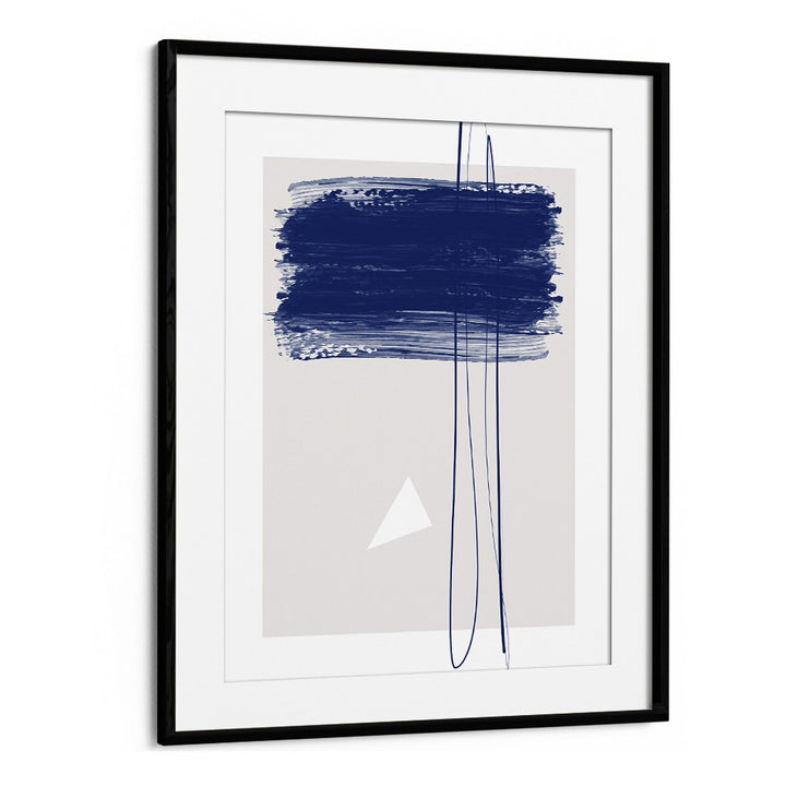 Elegant BLUE BRUSH STROKES, ABSTRACT PAINTINGS by Elena Ristova transform your space with creativity and emotion.