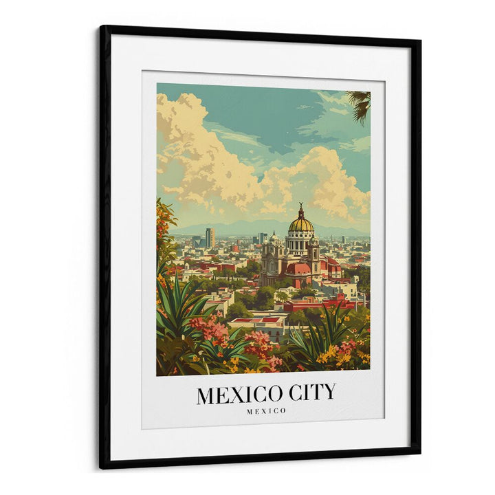 TRAVEL ART painting - MEXICO CITY - MEXICO by Asianmonk