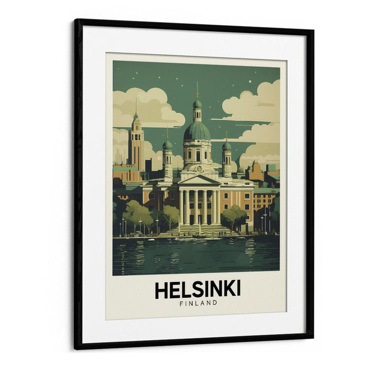 TRAVEL ART painting - HELSINKI - FINLAND by Asianmonk