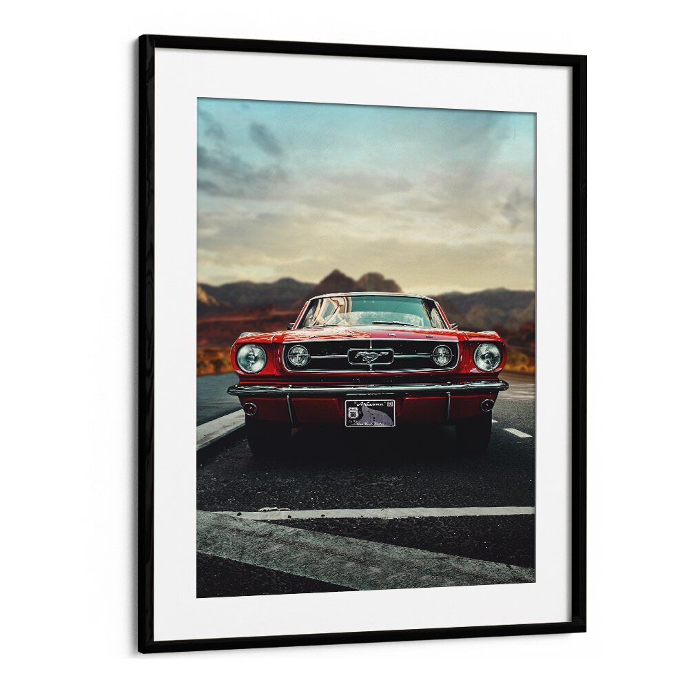 AUTOMOTIVE painting - VINTAGE CAR LOVE by Asianmonk