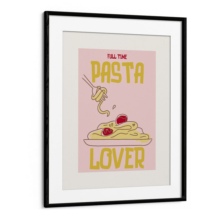 kitchen painting - FULL TIME PASTA LOVER by Asianmonk