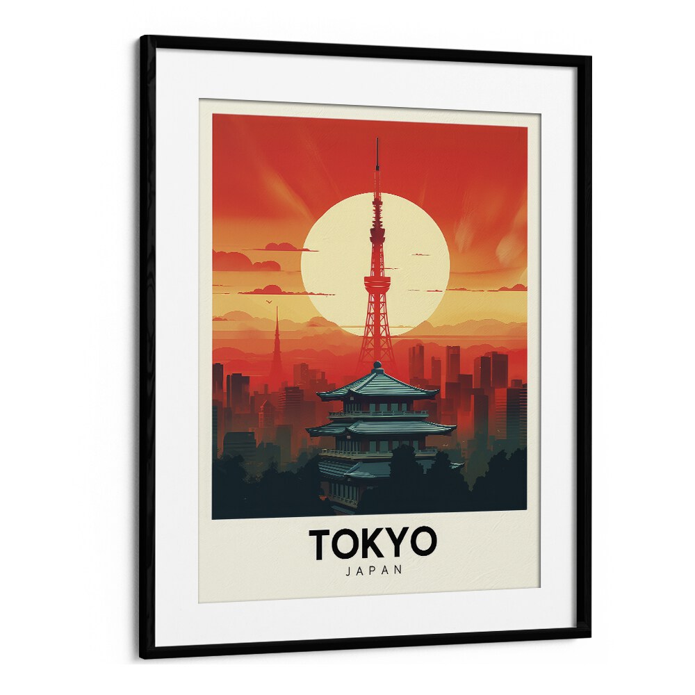 TRAVEL ART painting - TOKYO TAPESTRY: A VISUAL ODE TO JAPAN'S METROPOLIS by Asianmonk