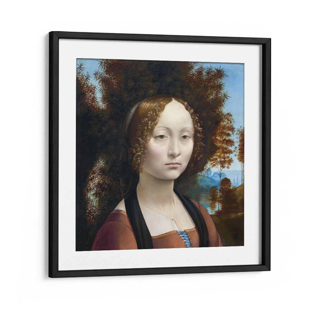 PORTAIT OF GINEVRA DE BENCI  (ca.1474 - 1478)