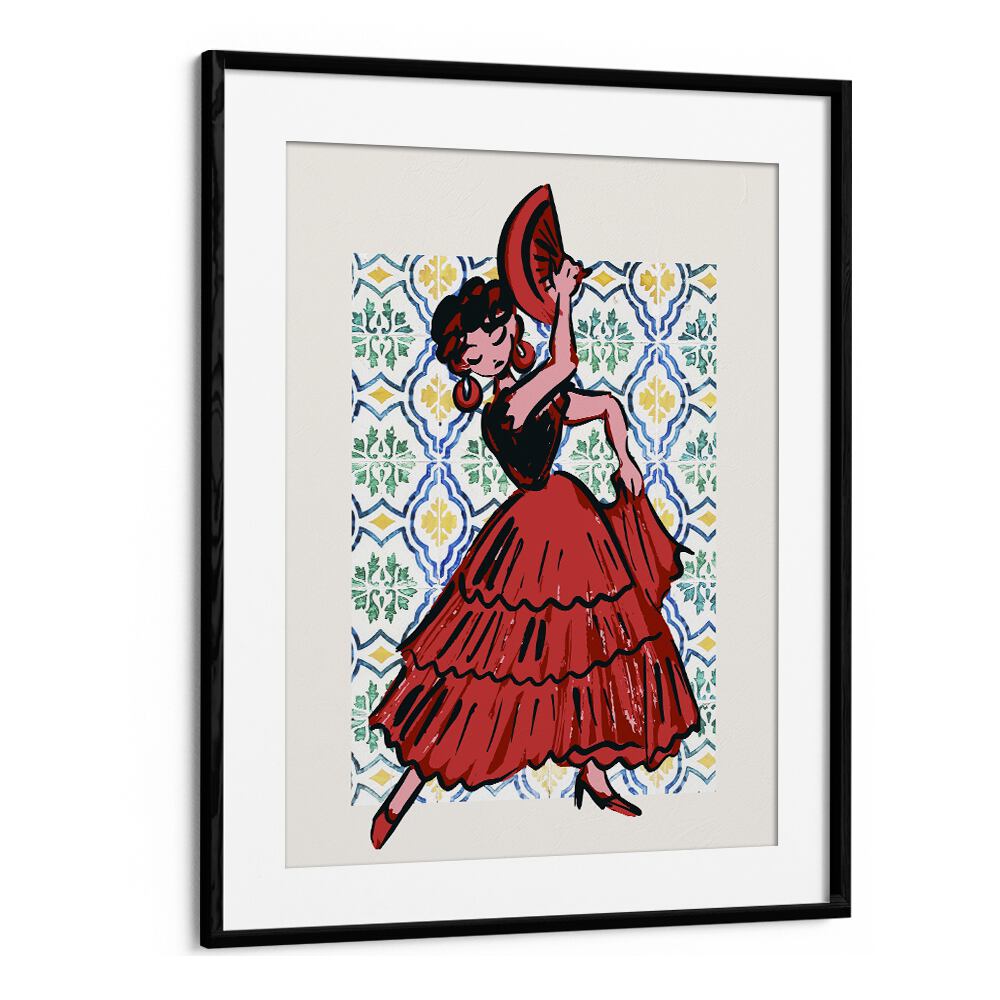 kitchen painting - FLAMENCO II by Asianmonk