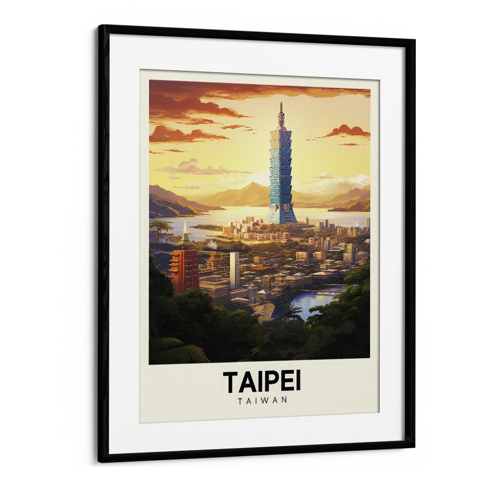 TRAVEL ART painting - TAIPEI TAPESTRY: A VISUAL JOURNEY THROUGH TAIWAN'S CAPITAL by Asianmonk