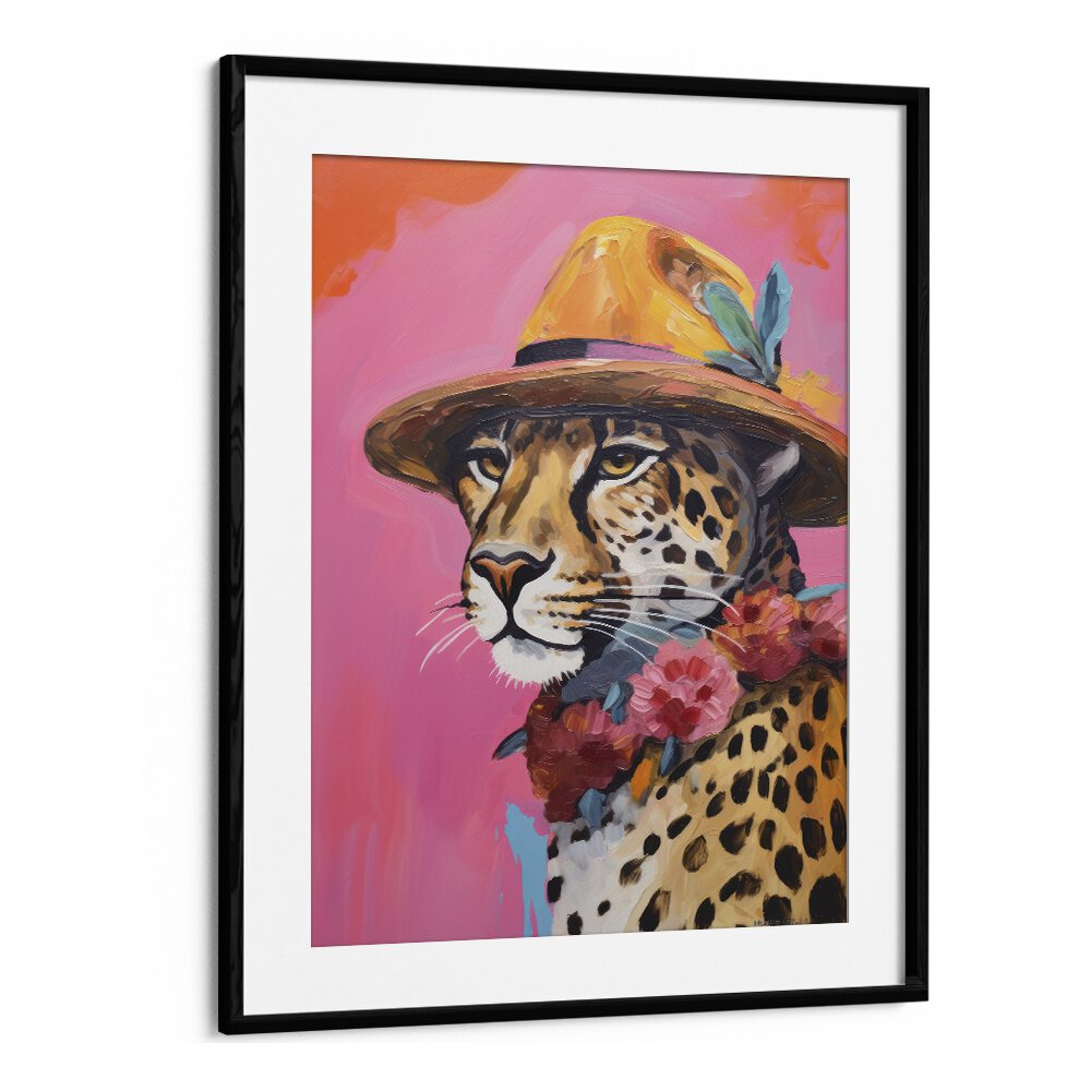 ANIMALS painting - PINK CHEETAH I by Asianmonk