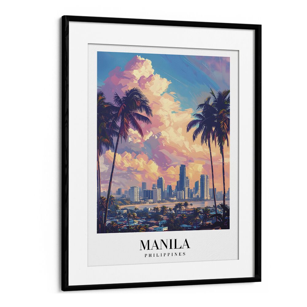 TRAVEL ART painting - MANILA CITY - PHILIPPINES by Asianmonk