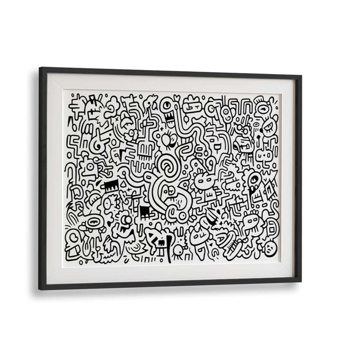 CURVY CRAZY, DOODLE ART PAINTING