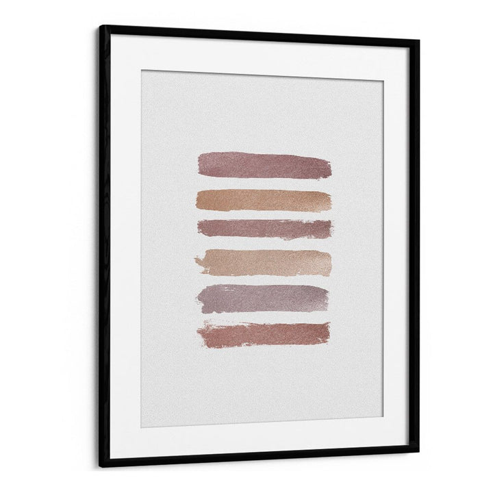 ABSTRACT painting - DUSTY ROSE STRIPES by Asianmonk