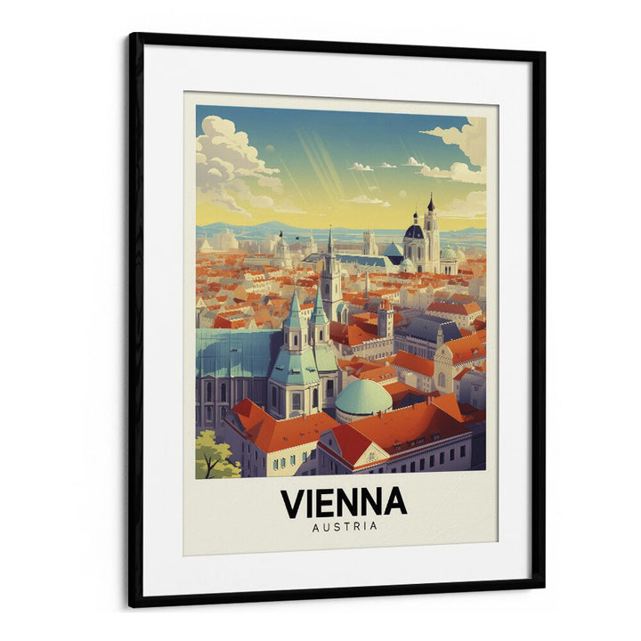 TRAVEL ART painting - VIENNA - AUSTRIA by Asianmonk