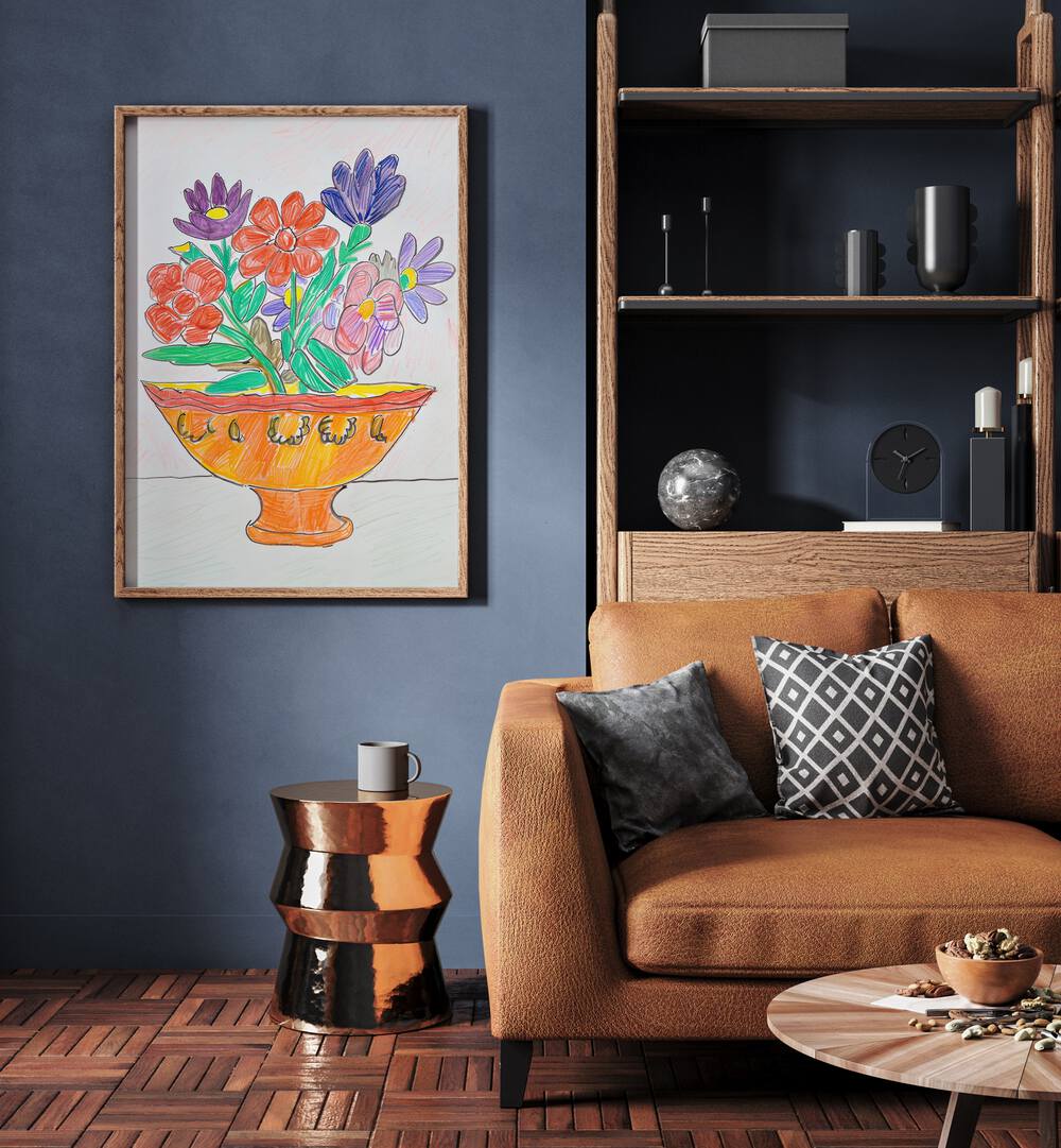 blossom basket electric wall art prints Artwork I placed on a Wall 