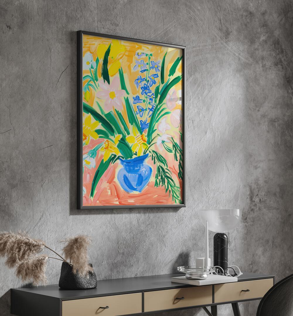 blossoms in clay electric wall art prints Artwork I placed on a Wall 