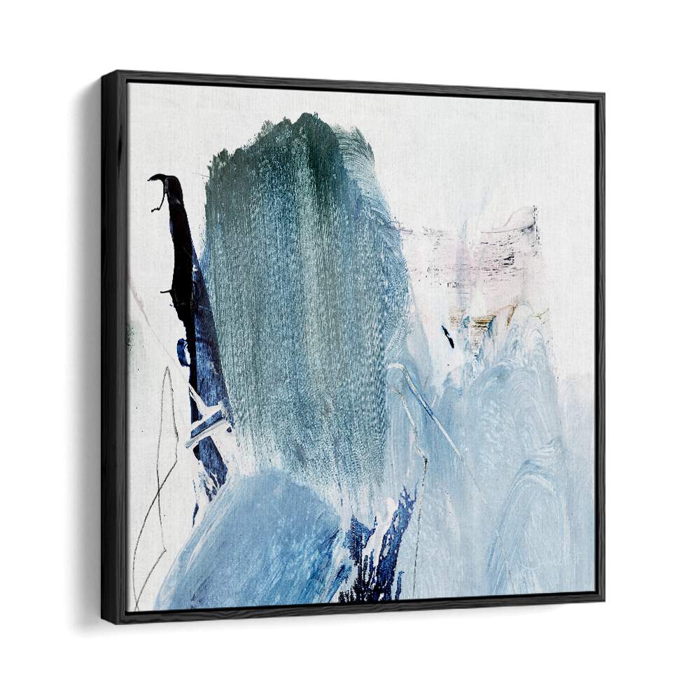 blues by dan hobday abstract art abstract paintings in Black Floater Frame