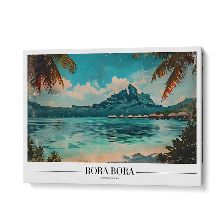 bora bora-french polynesia II travel posters in Gallery Wrap