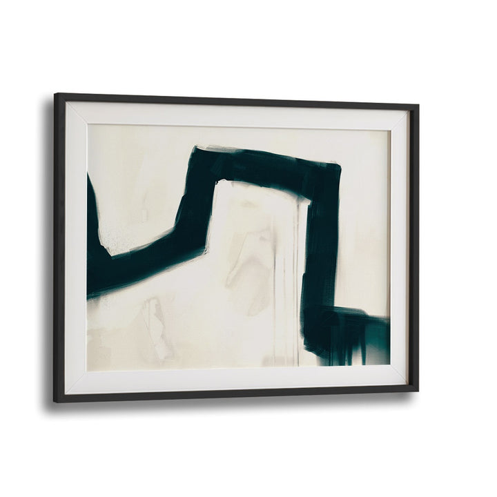 bridge by dan hobday abstract art abstract paintings in Black Frame With Mount