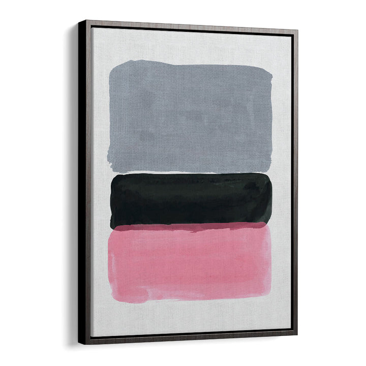 bright abstract design iii by jay stanley abstract paintings in Black Floater Frame