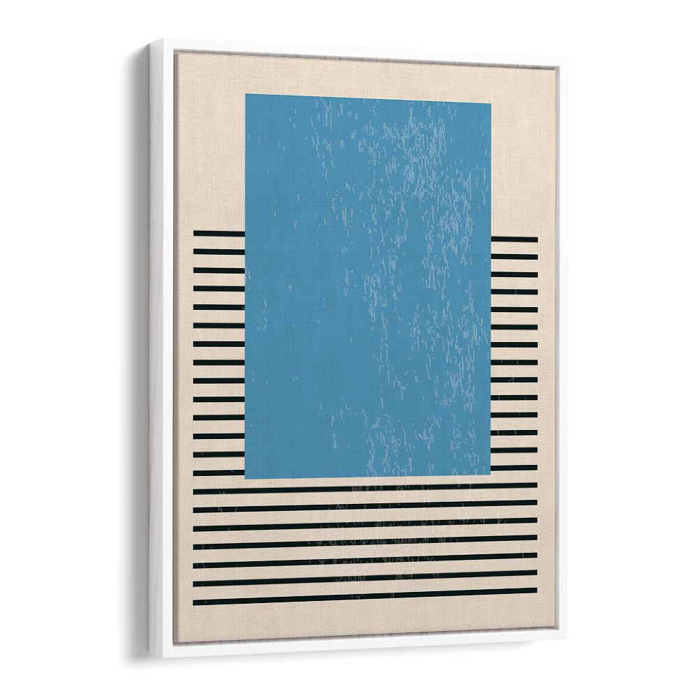 bright minimal series i by jay stanley boho wall art paintings boho art prints in White Floater Frame