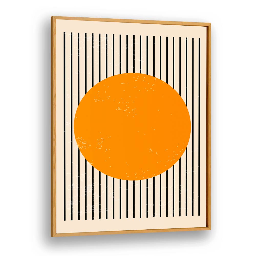 bright minimal series iv by jay stanley boho wall art paintings boho art prints in Oak Wood Plain Frame