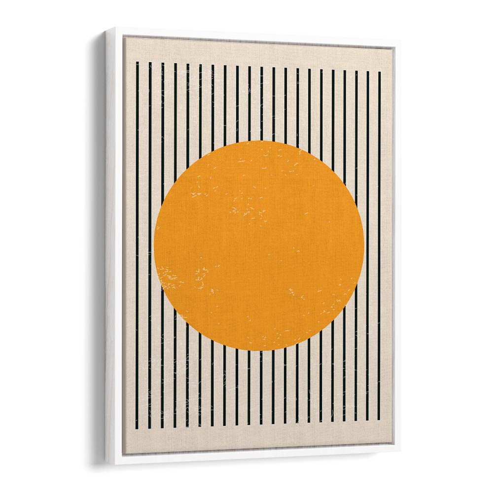 bright minimal series iv by jay stanley boho wall art paintings boho art prints in White Floater Frame