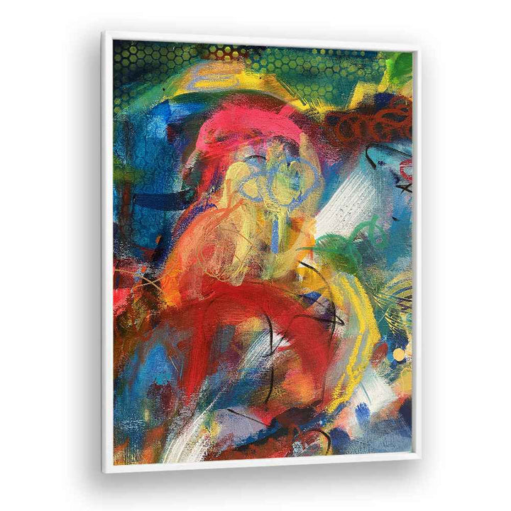 bronx wall v abstract paintings in White Plain Frame