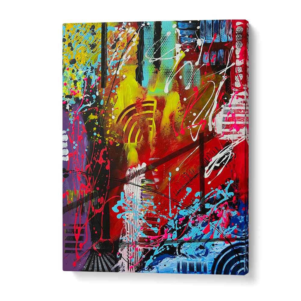 bronxfitti ii abstract paintings in Gallery Wrap