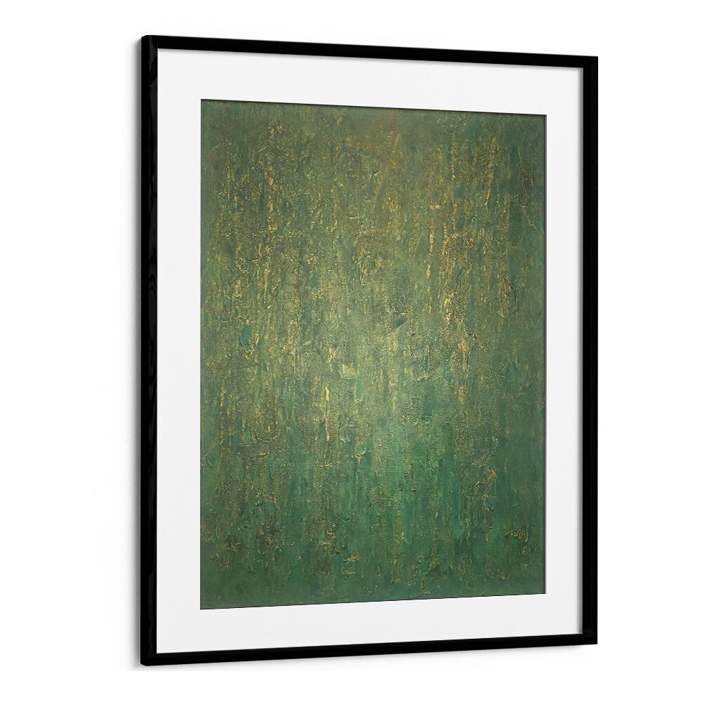 bronze age abstract paintings in Black Frame With Mount