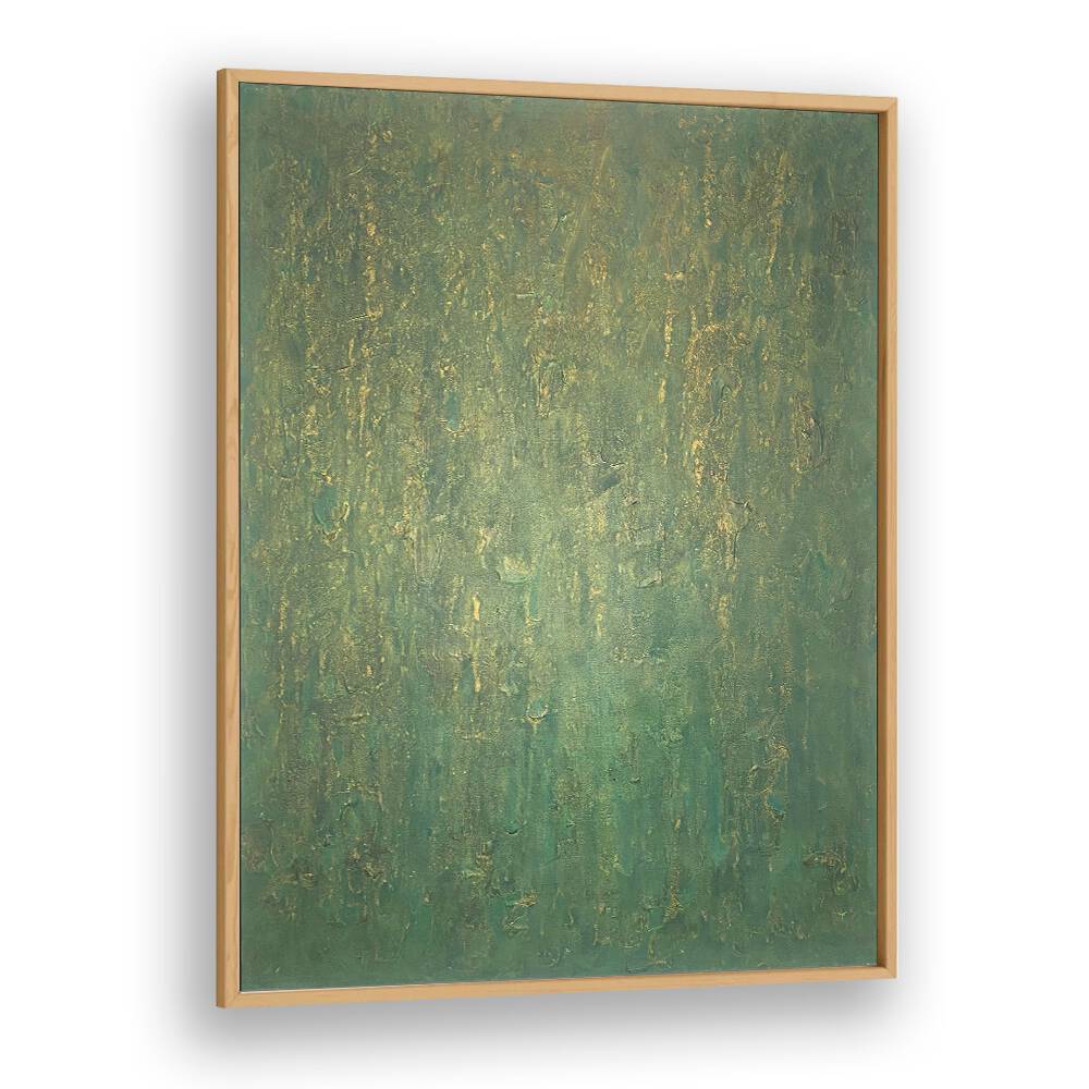 bronze age abstract paintings in Oak Wood Plain Frame