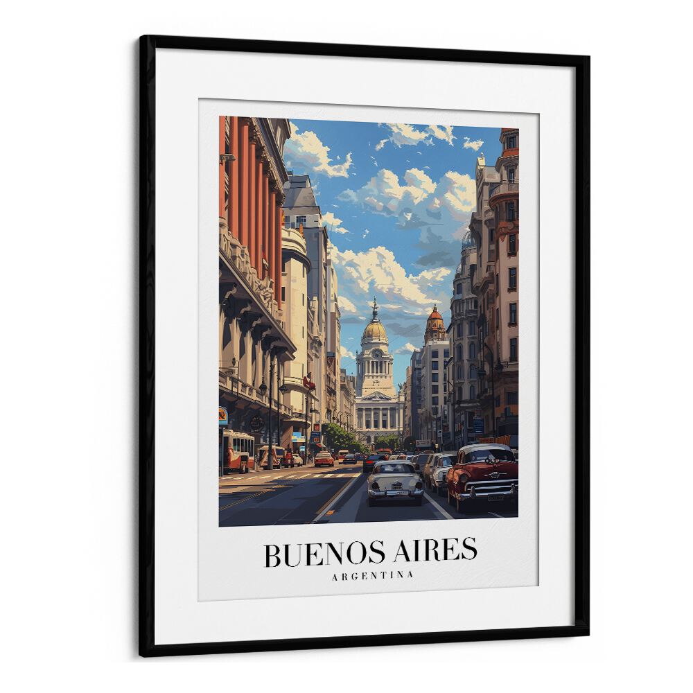 buenos aires-argentina II travel posters in Black Frame With Mount