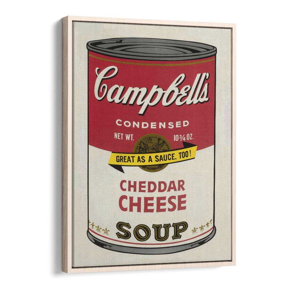 campbells kitchen posters kitchen art prints in Oak Wood Floater Frame