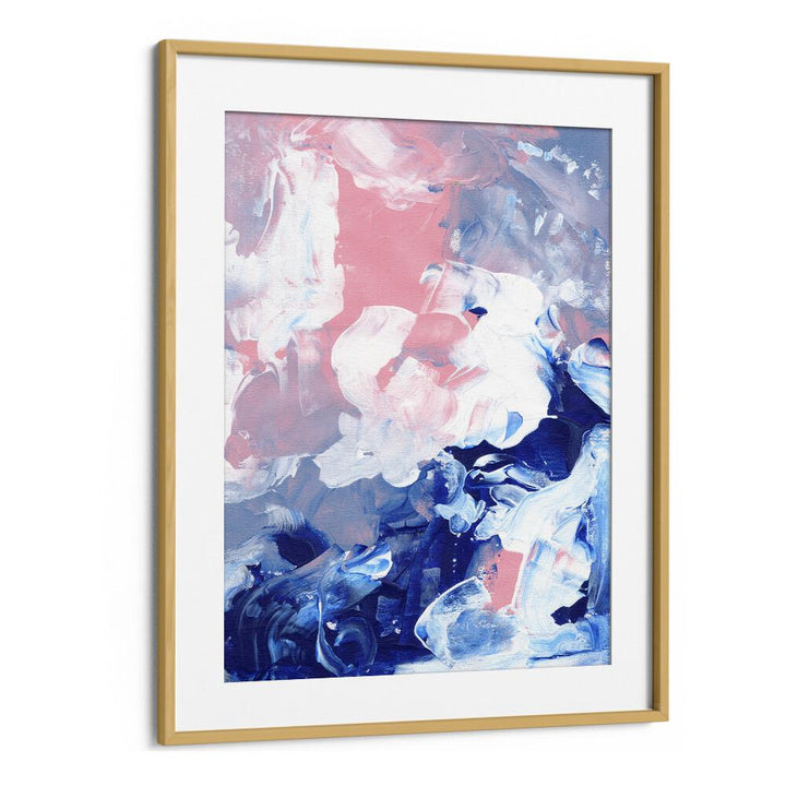 candy clouds by ejaaz haniff abstract art prints in Oak Wood Frame With Mount