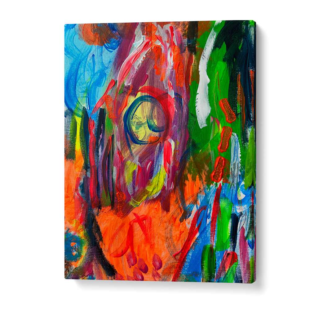 catching up abstract paintings in Gallery Wrap