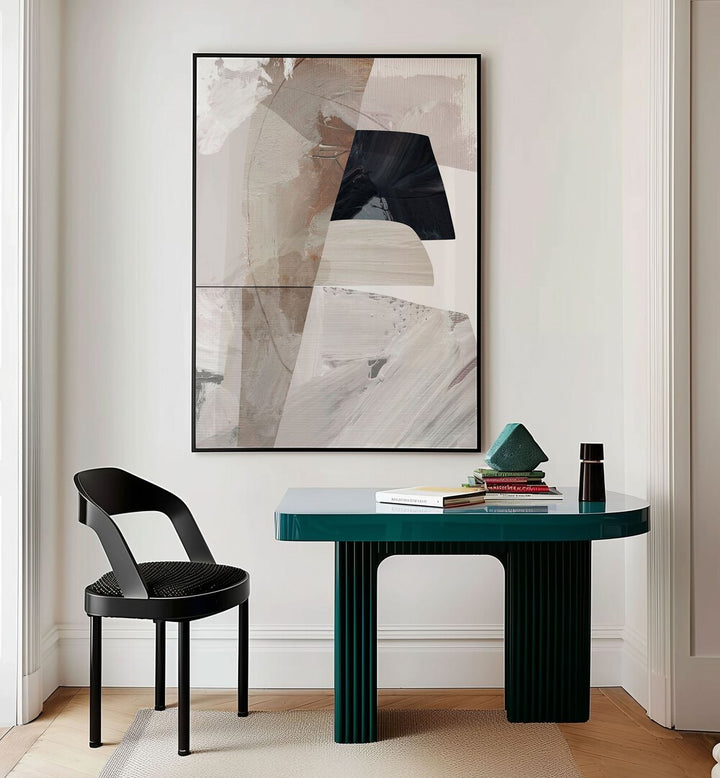 caves by dan hobday abstract art abstract paintings Artwork III placed on a wall