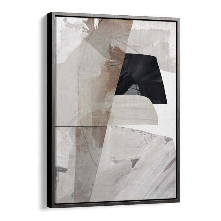 caves by dan hobday abstract art abstract paintings in Black Floater Frame