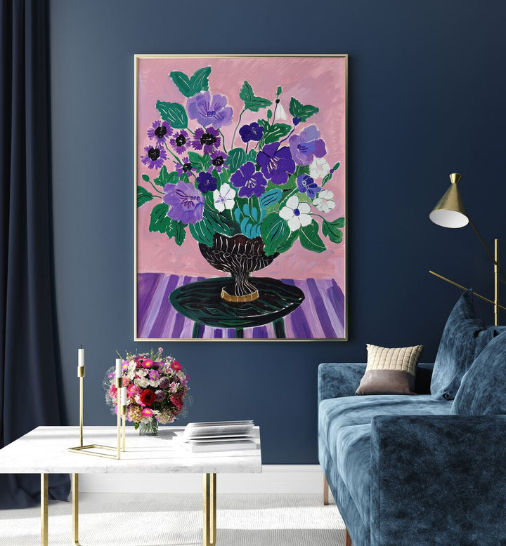 ceramic bouquet bliss electric wall art prints Artwork I placed on a Wall 