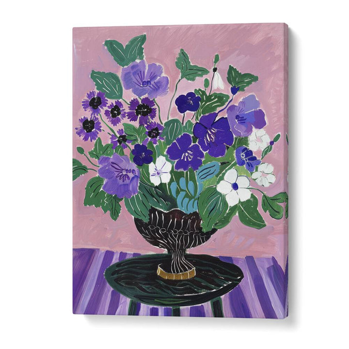 ceramic bouquet bliss electric wall art prints in Gallery Wrap