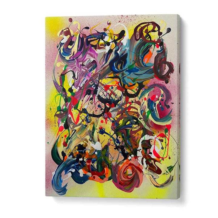 chugi abstract paintings in Gallery Wrap