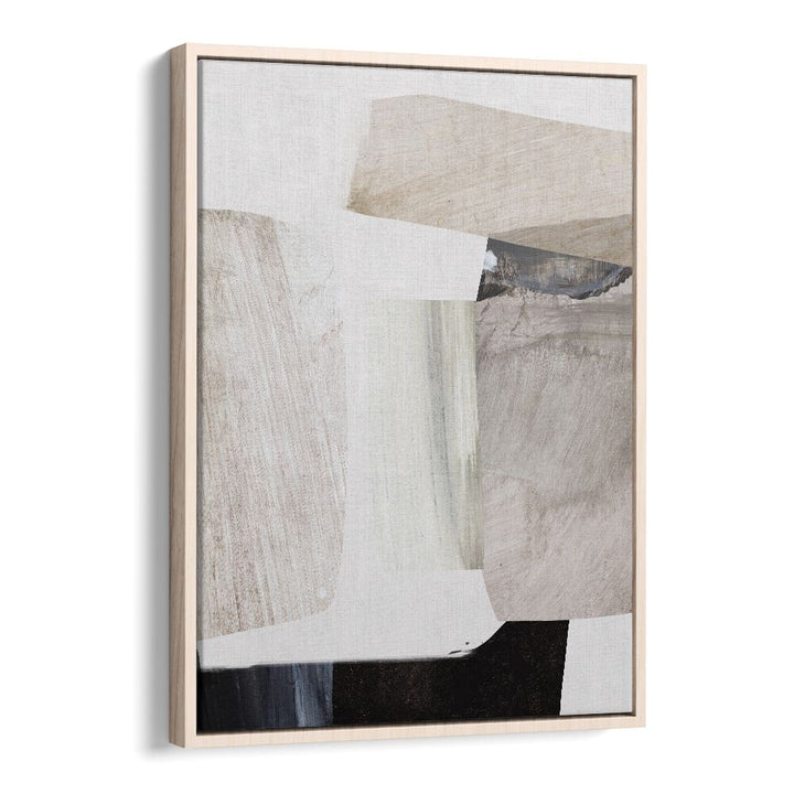 clay i by dan hobday abstract art abstract paintings in Oak Wood Floater Frame