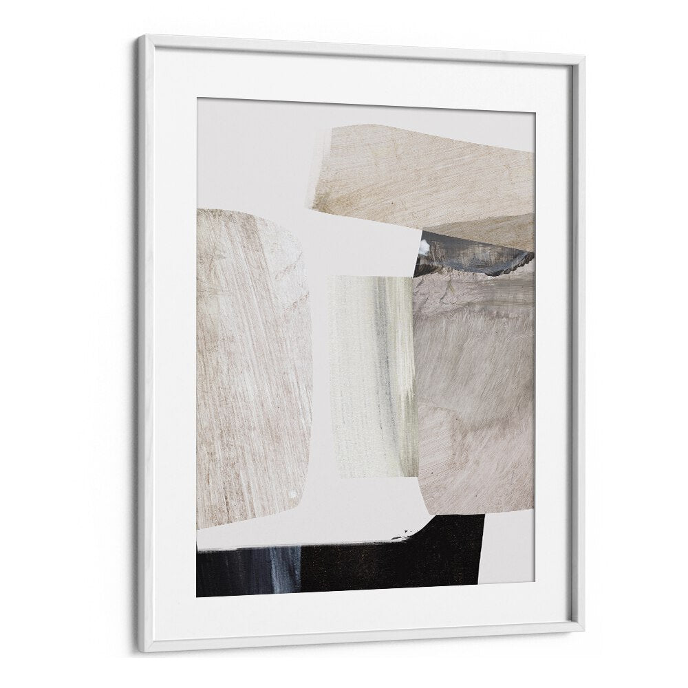 clay i by dan hobday abstract art abstract paintings in White Frame With Mount