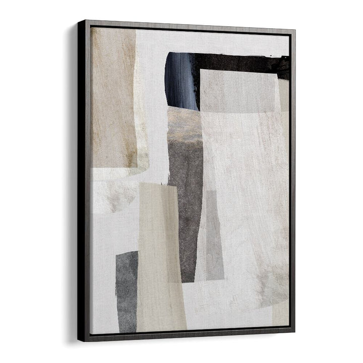 clay ii by dan hobday abstract art abstract paintings in Black Floater Frame