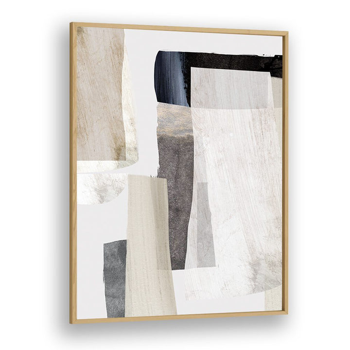 clay ii by dan hobday abstract art abstract paintings in Oak Wood Plain Frame