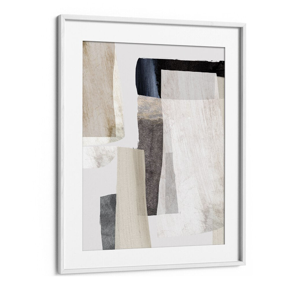 clay ii by dan hobday abstract art abstract paintings in White Frame With Mount