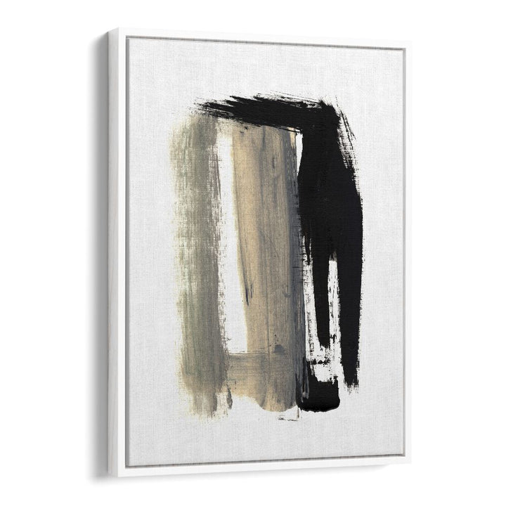 clay pit by dan hobday abstract art abstract paintings in White Floater Frame