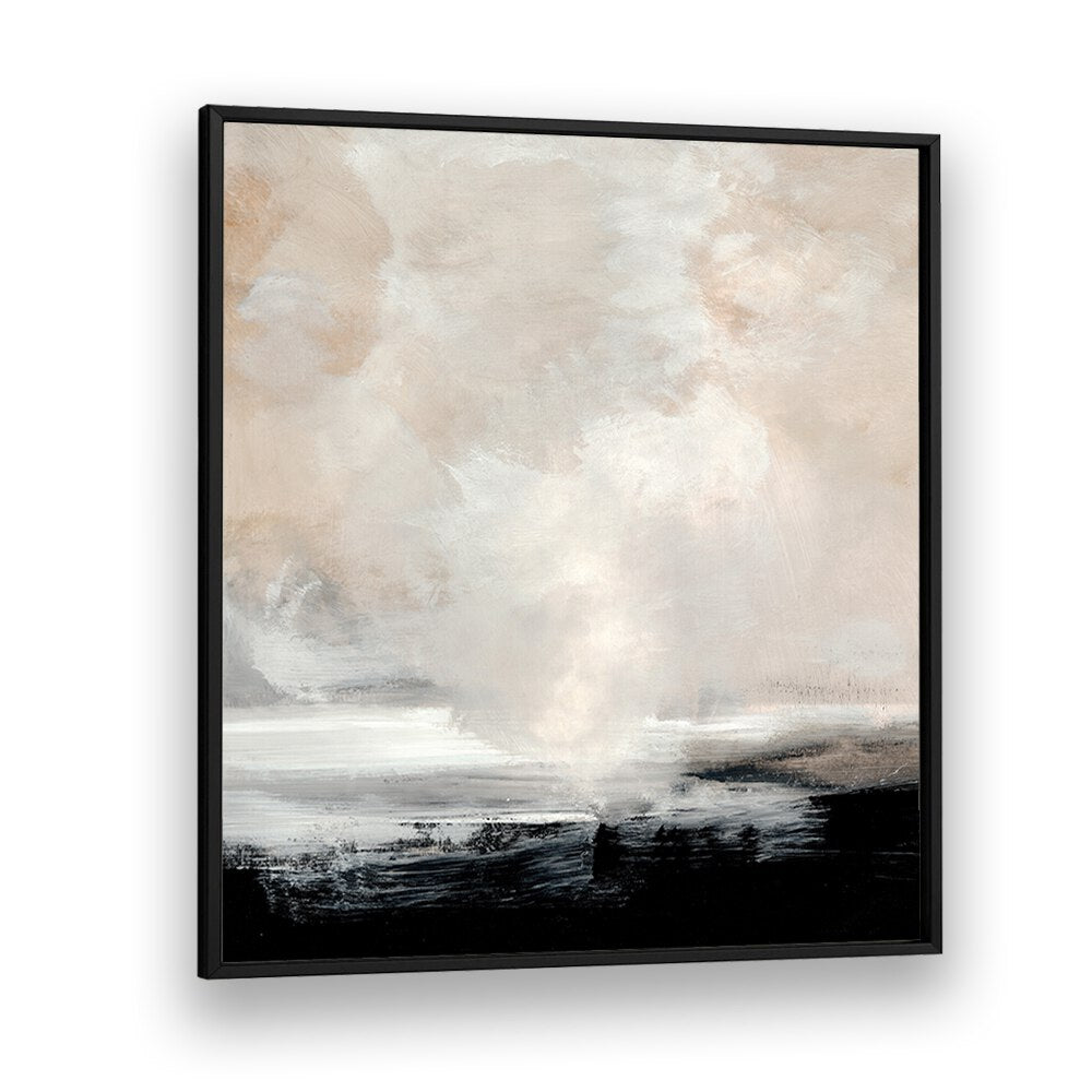 clouds by dan hobday abstract art abstract paintings in Black Plain Frame