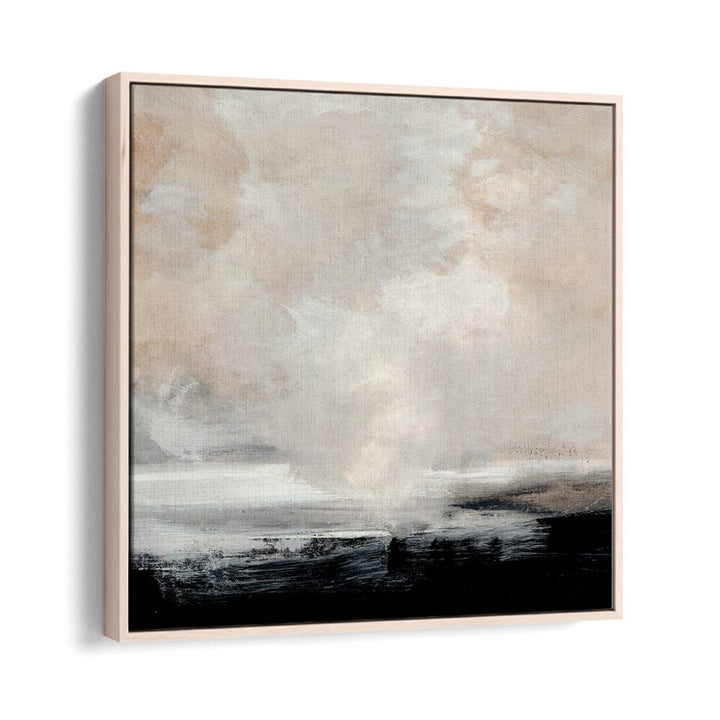 clouds by dan hobday abstract art abstract paintings in Oak Wood Floater Frame