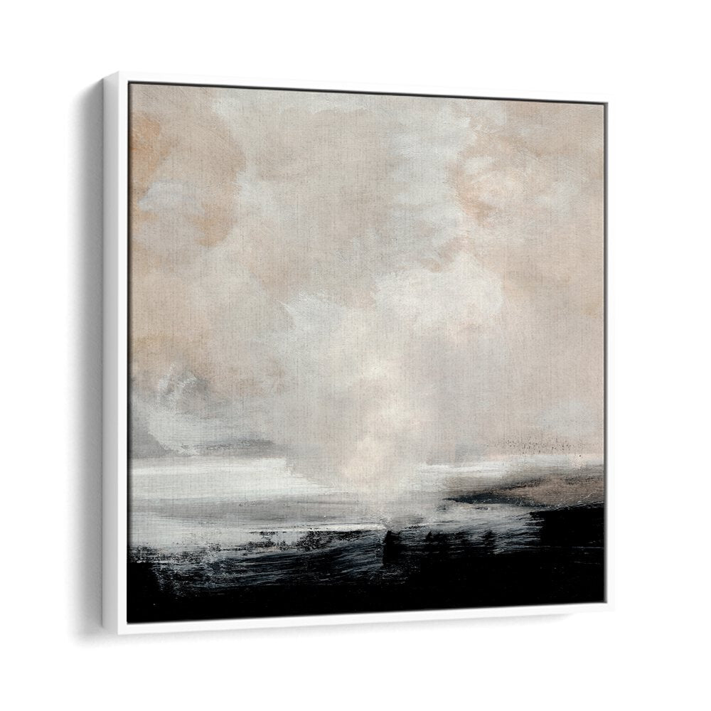 clouds by dan hobday abstract art abstract paintings in White Floater Frame