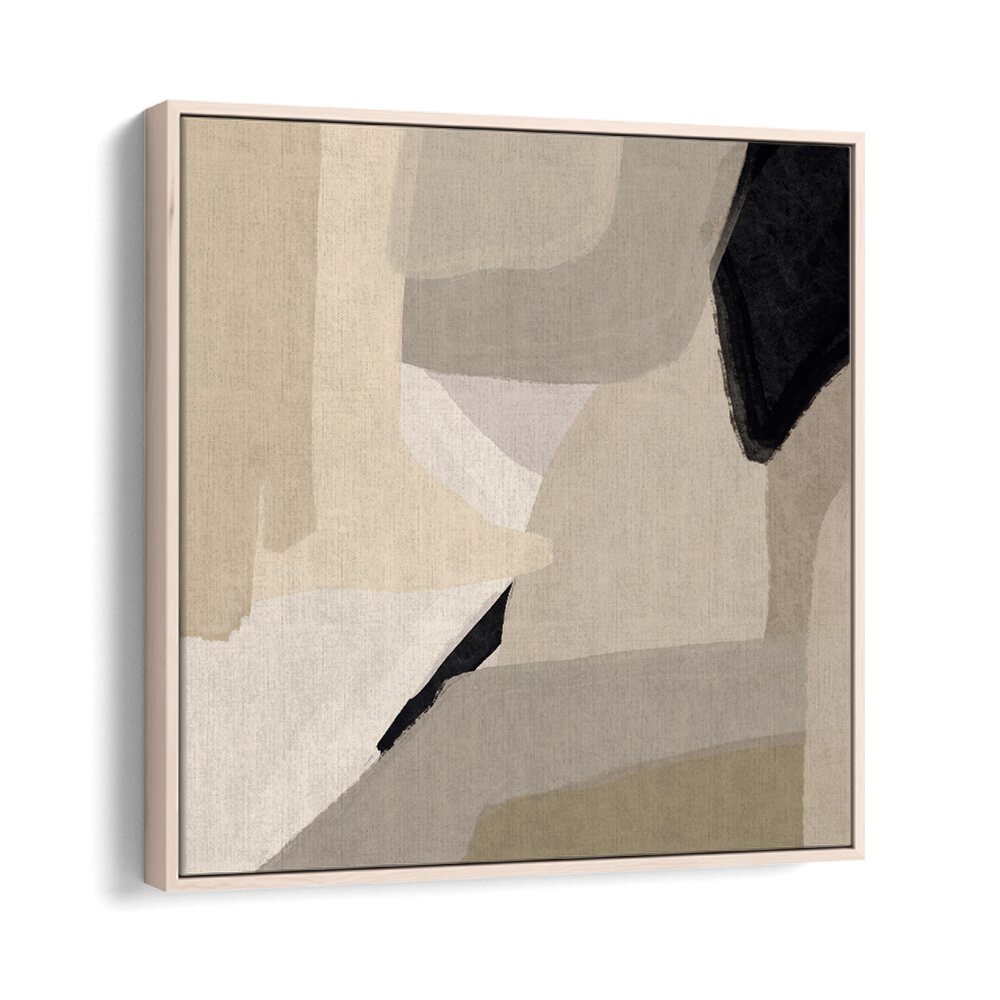 coire by yopie studio abstract art paintings in Oak Wood Floater Frame