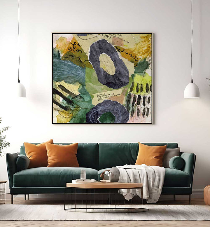 COLLAGE ABSTRACT , ABSTRACT PAINTINGS